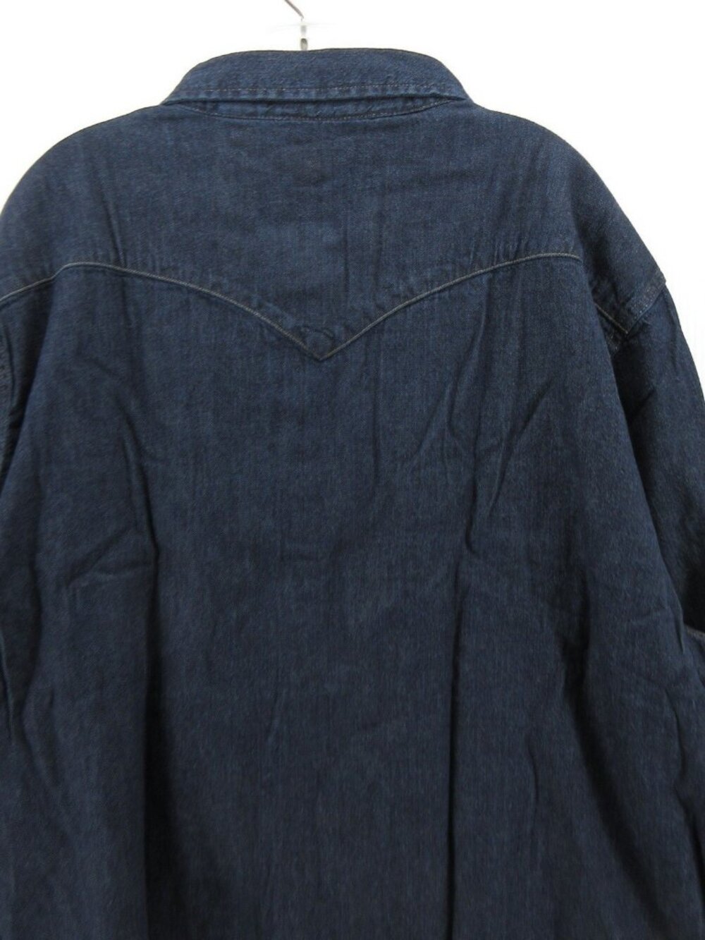 Levis Shirt XXXL Western Pearl Snap Red Tab Denim Cowboy Rodeo NEW - Picture 9 of 16